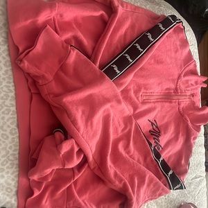 Pink hoodie